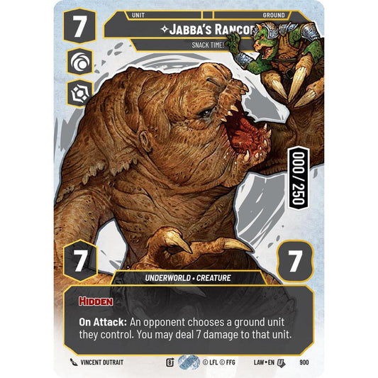 Jabba's Rancor - Snack Time! (Serialized) (900) (900) [A Lawless Time]
