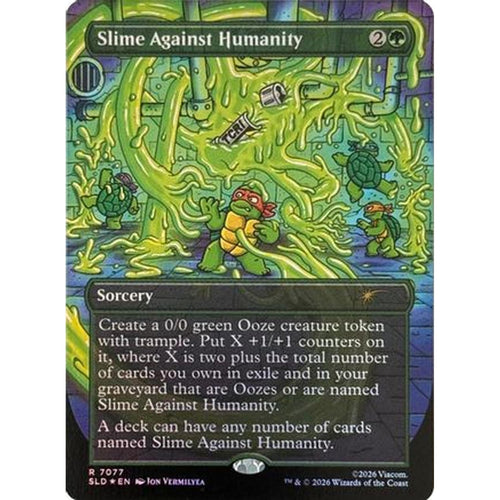 Slime Against Humanity (7077) [Secret Lair Drop Series] Foil