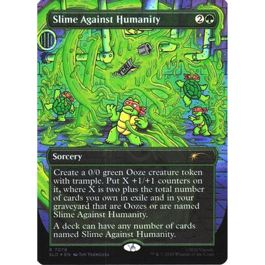 Slime Against Humanity (7078) [Secret Lair Drop Series] Foil