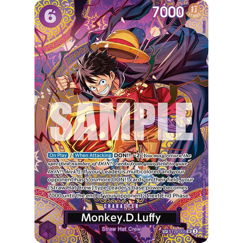 Monkey.D.Luffy (SP) (ST26-005) [Adventure on Kami's Island]  Foil