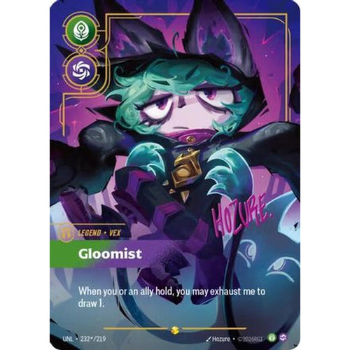 Vex - Gloomist (Signature) (232*/219) [Unleashed] Foil