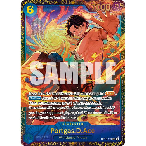 Portgas.D.Ace (119) (Treasure Cup March 2026) (OP13-119) [One Piece Promotion Cards]  Foil