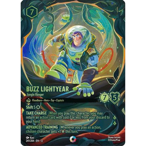 Buzz Lightyear - Jungle Ranger (Iconic) (241/204) [Wilds Unknown] Holofoil