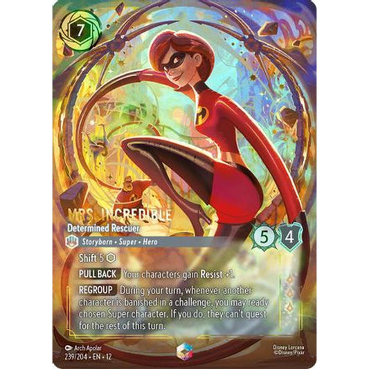 Mrs. Incredible - Determined Rescuer (Enchanted) (239/204) [Wilds Unknown] Holofoil