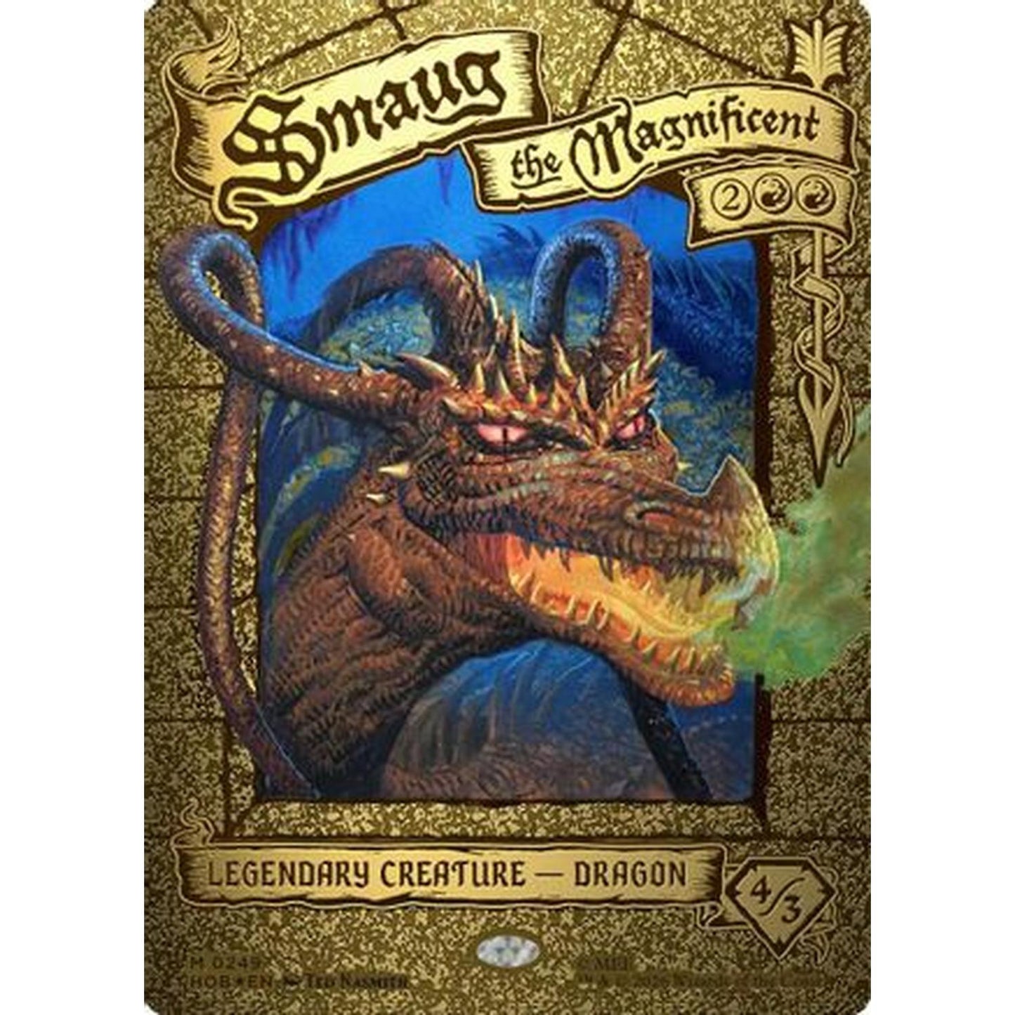 Smaug the Magnificent (Borderless) [The Hobbit] Foil