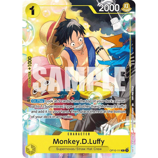 Monkey.D.Luffy (Welcome Pack 2026 Vol.1) [One Piece Promotion Cards]