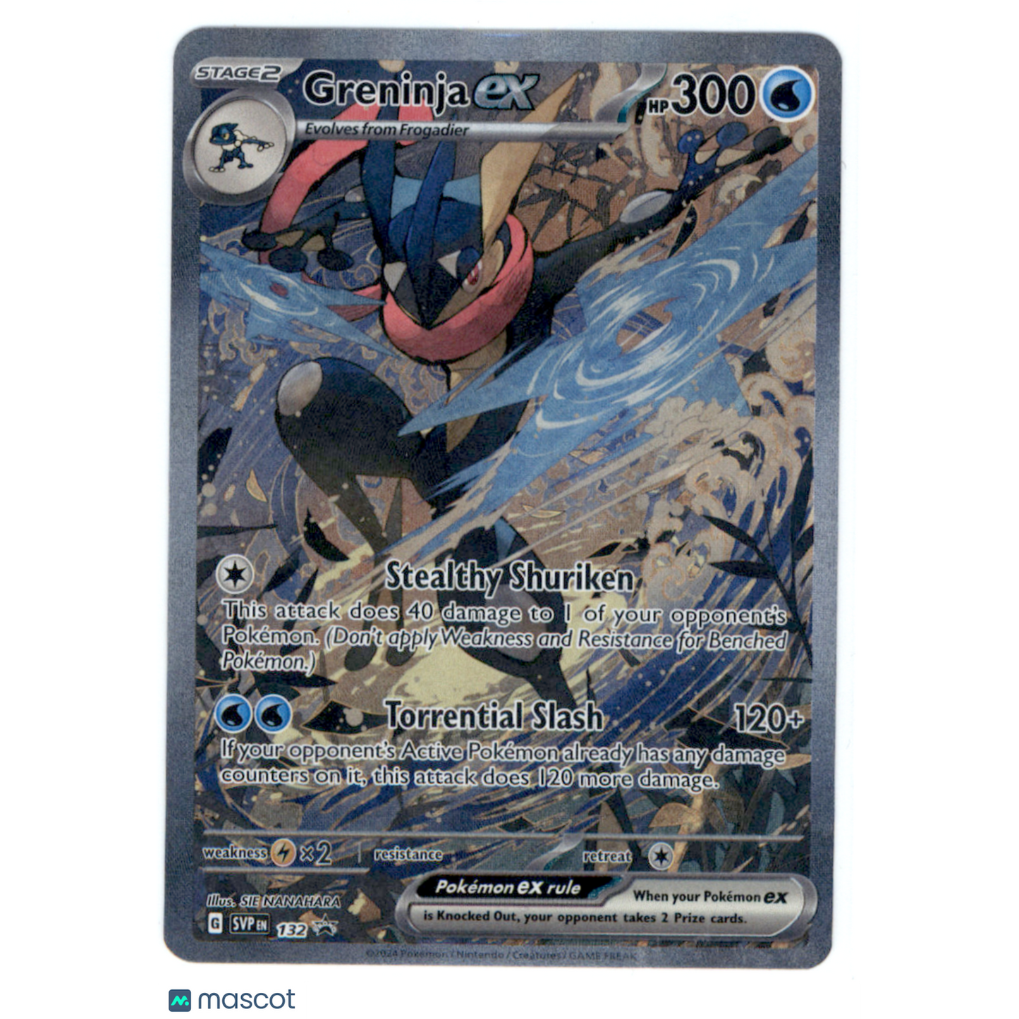 2024 Scarlet & Violet Promos Greninja EX #SVP EN 132 FA