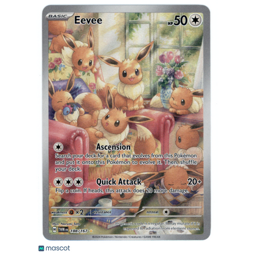 2024 Twilight Masquerade Eevee #188/167