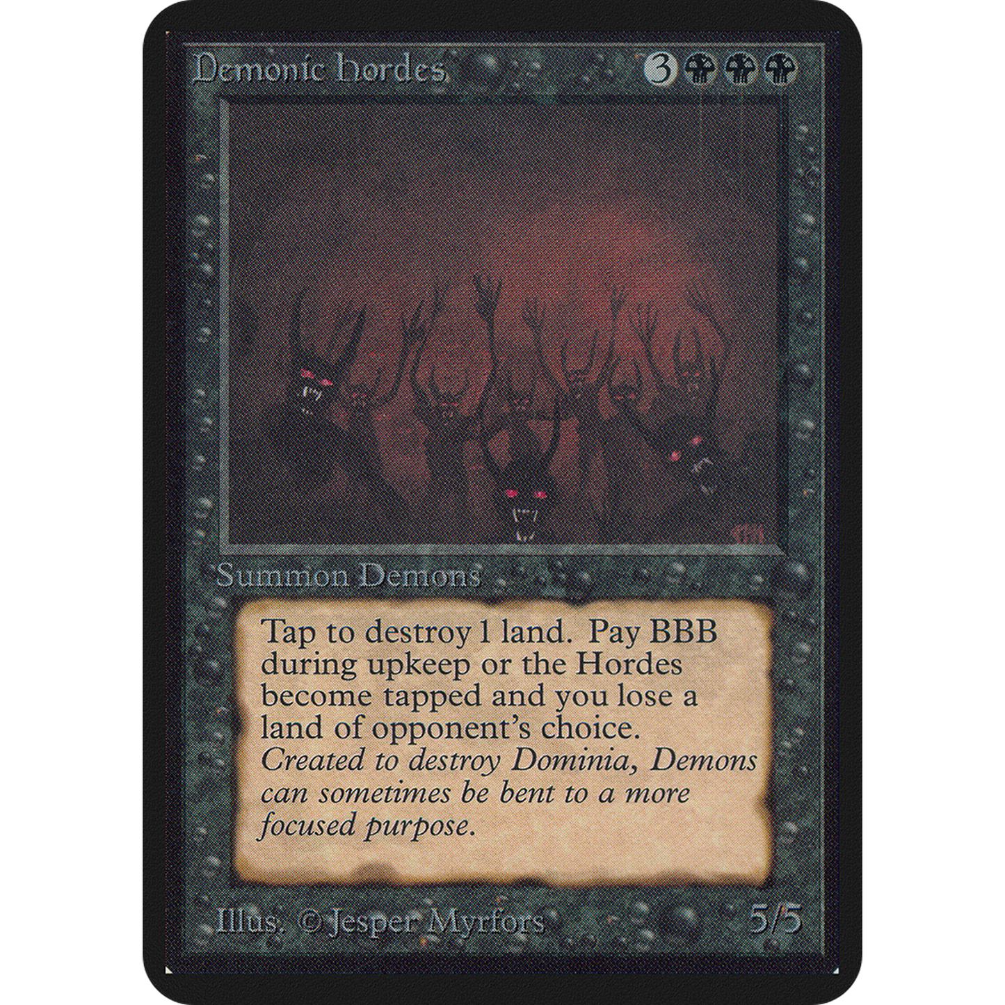 Demonic Hordes [Limited Edition Alpha]