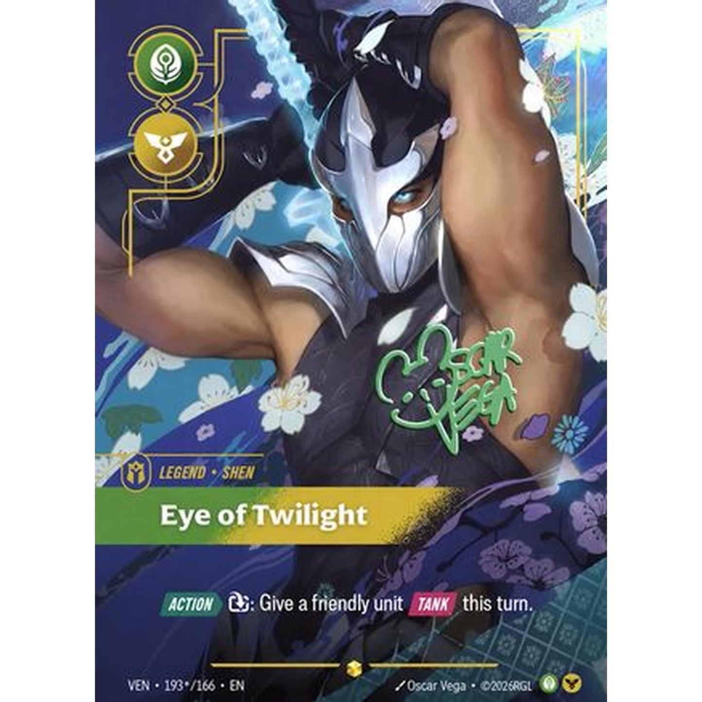 Shen - Eye of Twilight (Signature) (193*/166) [Vendetta] Foil