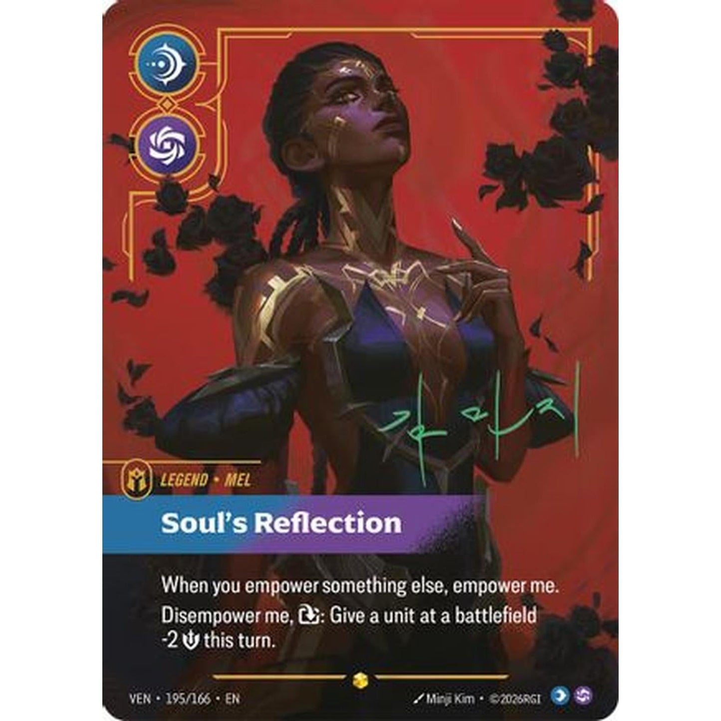 Mel - Soul's Reflection (Signature) (195*/166) [Vendetta] Foil