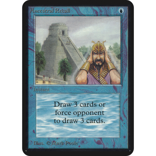 Ancestral Recall [Limited Edition Alpha]