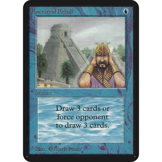 Ancestral Recall [Limited Edition Alpha]