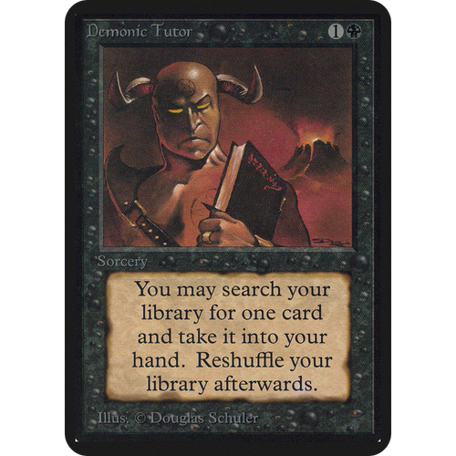 Demonic Tutor [Limited Edition Alpha]