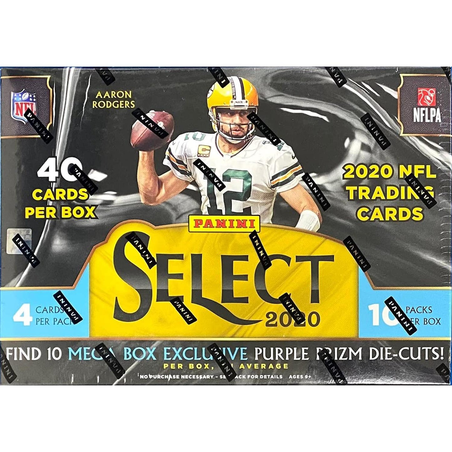2020 Panini Select Football Mega Box (Purple Prizm Die)