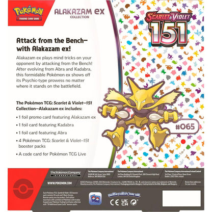 Scarlet & Violet: 151 - Alakazam ex Box