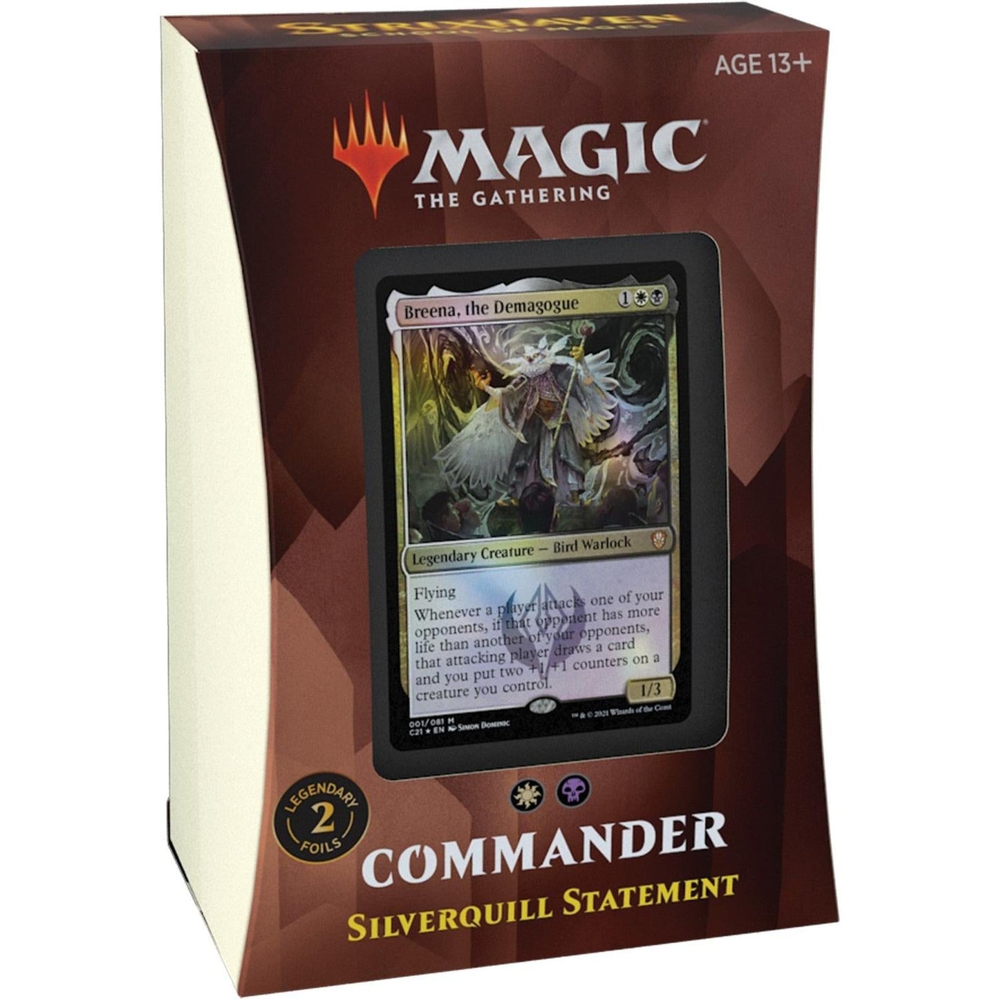 Strixhaven: School of Mages - Commander Deck (Silverquill Statement)