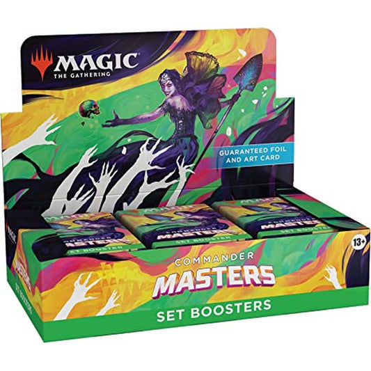 Magic the Gathering: Commander Masters Set Booster Box - 24 Packs (360 Magic Cards)