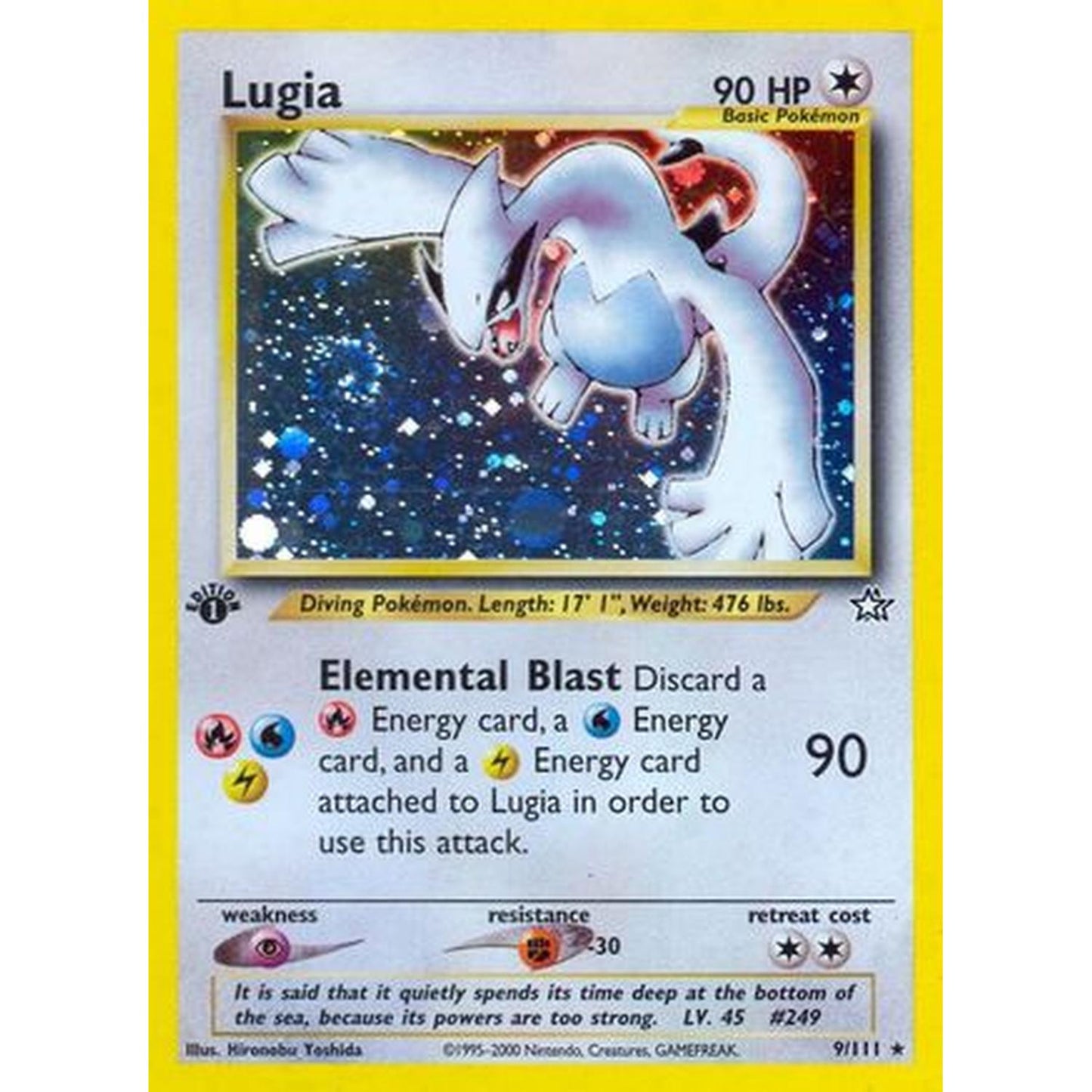 Lugia/111 [Neo Genesis]  - 1st Edition Holofoil
