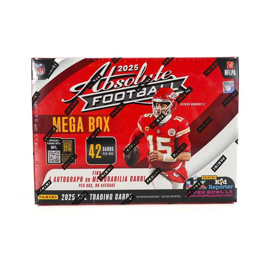 2025 Panini Absolute Football Hobby Mega Box