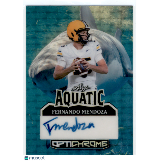 2025 Leaf Aquatic Optichrome Fernando Mendoza #A-FM1 1/1