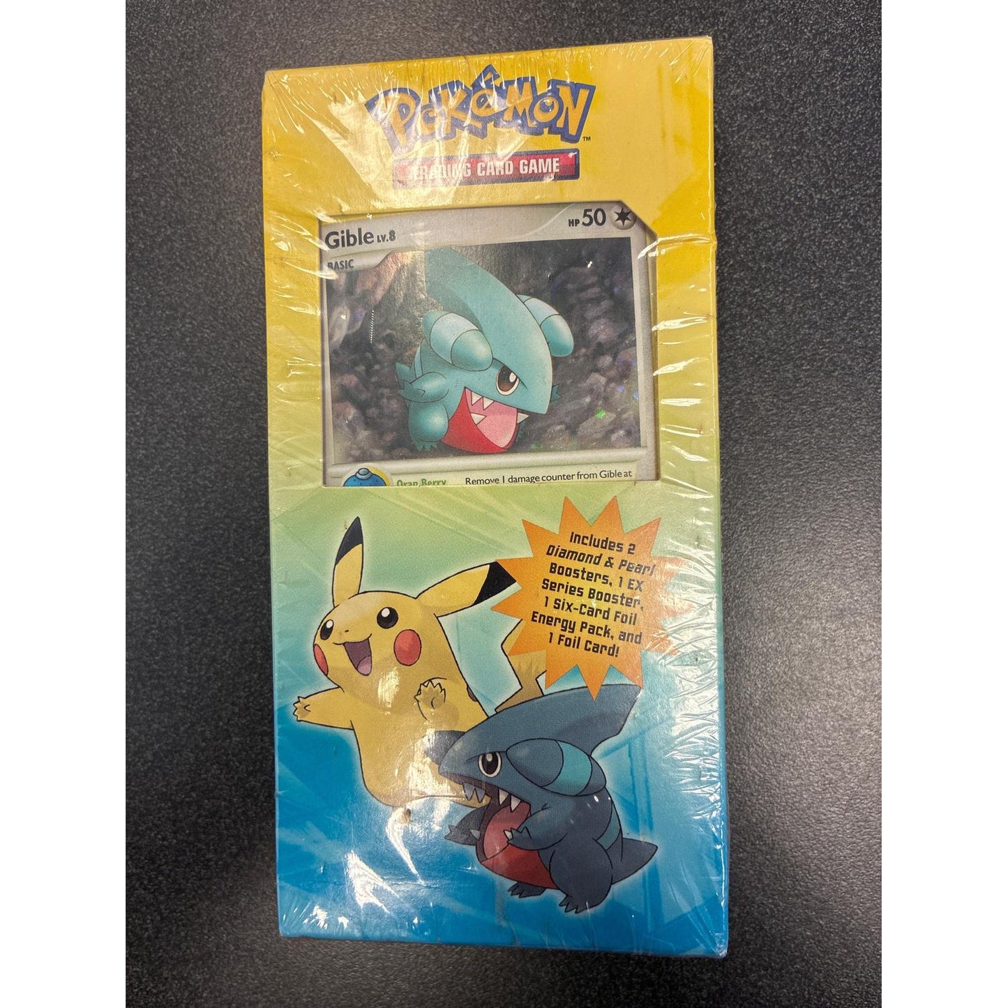 Gible Diamond & Pearl Power Pack (Contains 1 Random EX Series Booster + More)