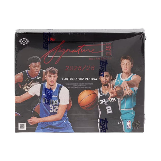 2025/26 Topps Signature Class Basketball Hobby Jumbo Box