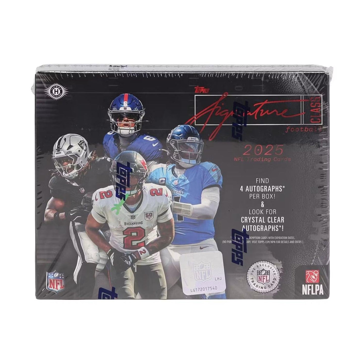 2025 Topps Signature Class Football Hobby Jumbo Box