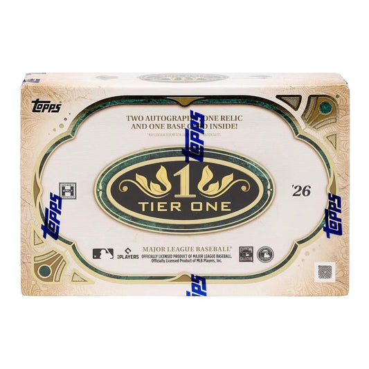 2026 Topps Tier One Baseball Hobby Box