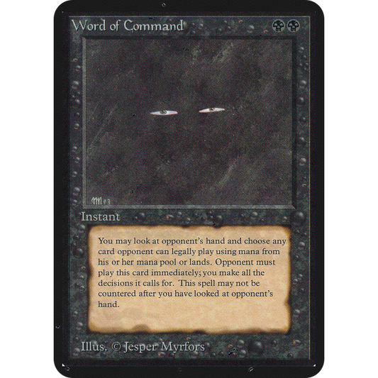 Word of Command [Limited Edition Alpha]
