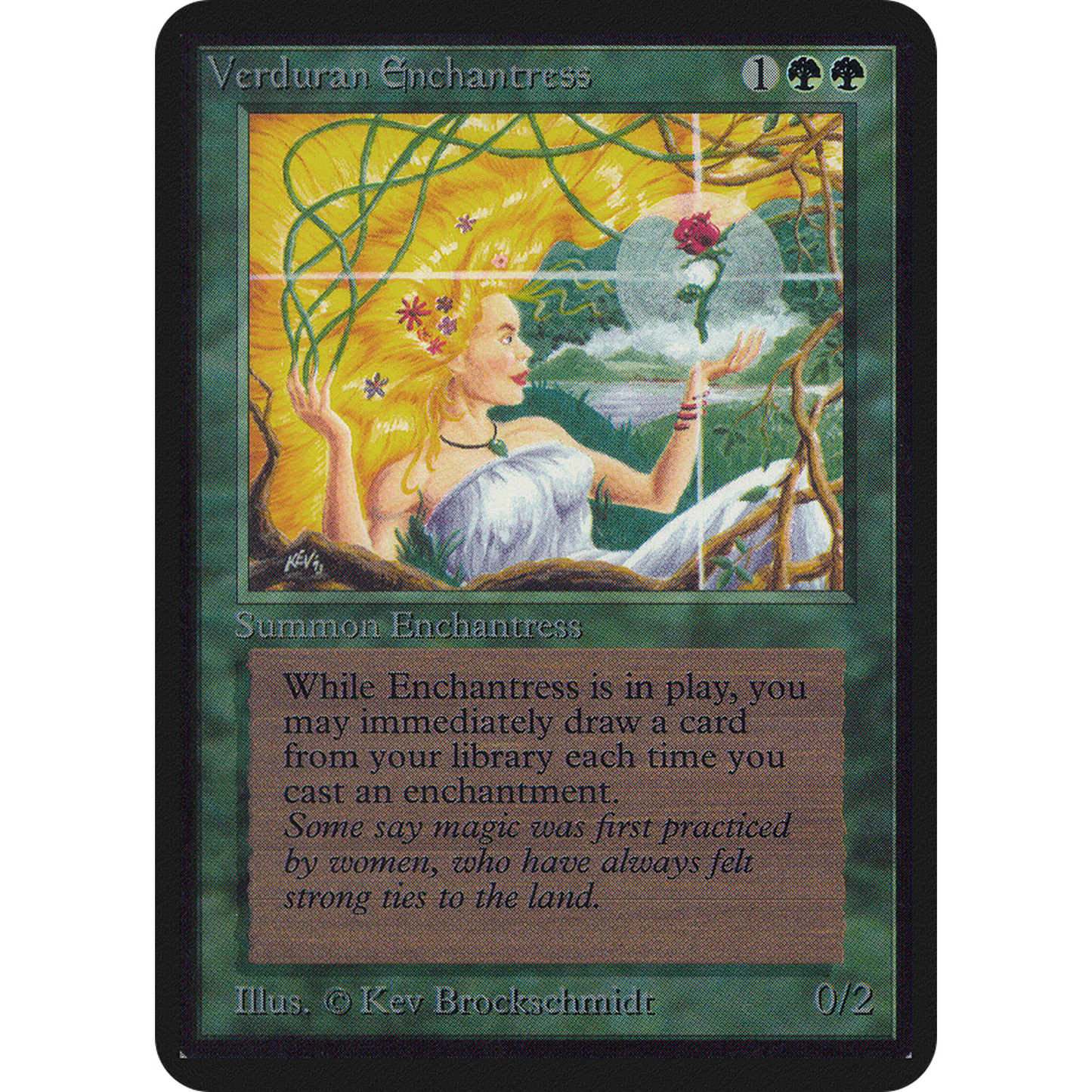 Verduran Enchantress [Limited Edition Alpha]