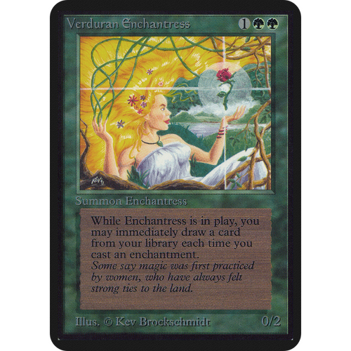 Verduran Enchantress [Limited Edition Alpha]