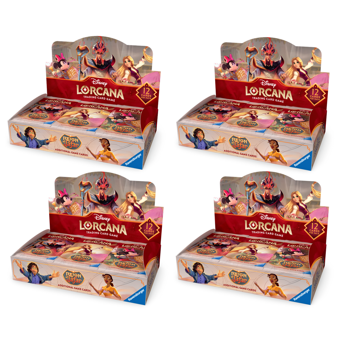 Lorcana: Reign of Jafar:  Booster Box Case