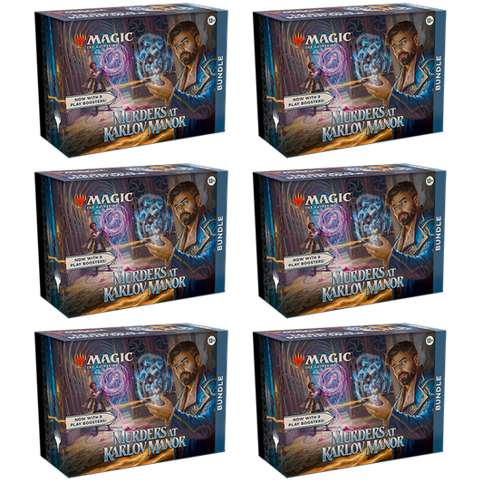 Magic the Gathering: Murders at Karlov Manor Bundle Case - 6 Bundles