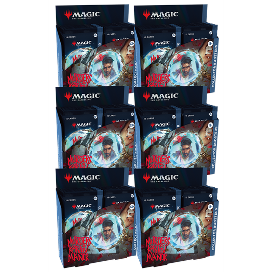 Magic the Gathering: Murders at Karlov Manor Collector's Booster Case - 6 Boxes