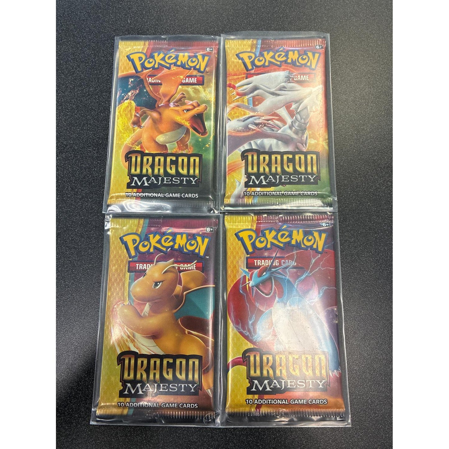 Dragons Majesty Booster Pack Art Set (4)