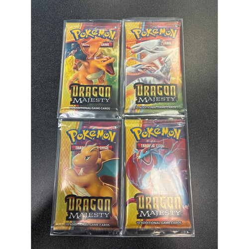 Dragons Majesty Booster Pack Art Set (4)