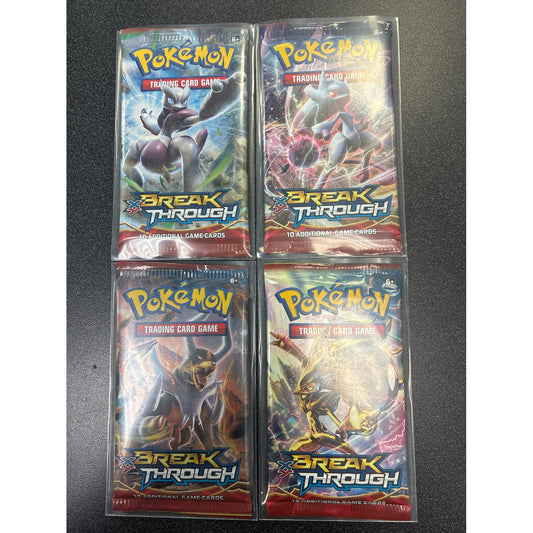 Pokemon: Breakthrough Booster Pack Art Set (4)