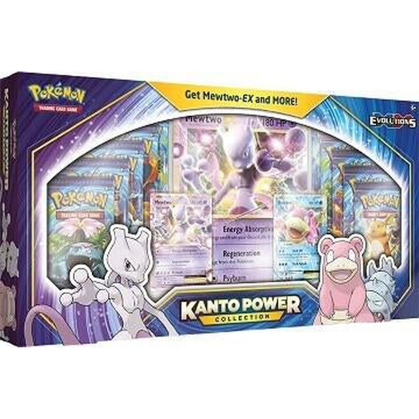 Kanto Power Collection [Mewtwo EX/Slowbro EX] - XY - Evolutions (EVO)