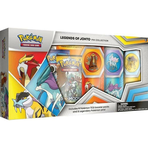 Legends of Johto Pin Collection - Pokemon