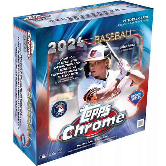 2024 Topps Chrome Baseball Mega Box