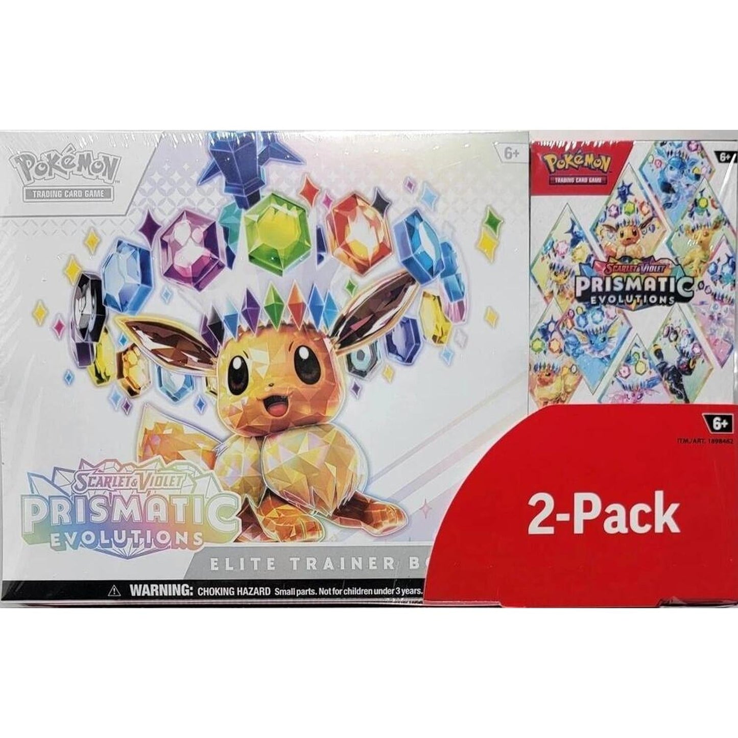 Pokemon Prismatic Evolutions 2-Pack Trainer Box and Booster Bundle (Costco)