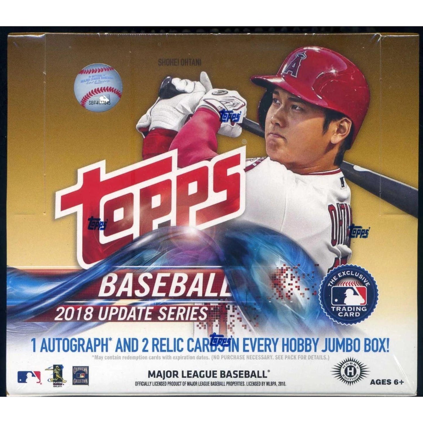 2018 Topps Update Series Baseball Jumbo Box