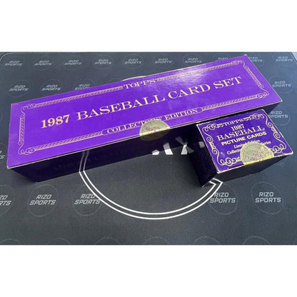 1987 Topps Tiffany Collector's Edition Complete Set + Picture Cards Box (Factory Sealed)