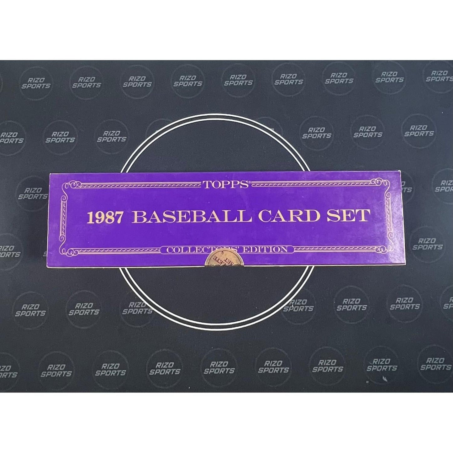 1987 Topps Tiffany Collector's Edition Complete Set + Picture Cards Box (Factory Sealed)