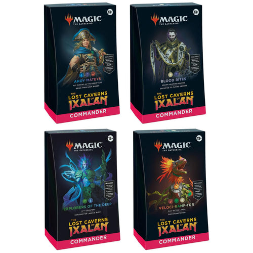 Magic the Gathering: Lost Caverns of Ixalan - Set of 4 Commander Decks
