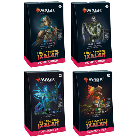 Magic the Gathering: Lost Caverns of Ixalan - Set of 4 Commander Decks