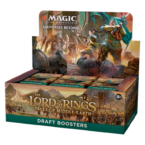 Magic the Gathering: Universes Beyond: The Lord of the Rings: Tales of Middle-earth - Draft Booster Box