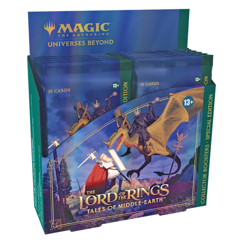 Magic the Gathering: Lord of the Rings Holiday Special Edition Collector Booster Display Box