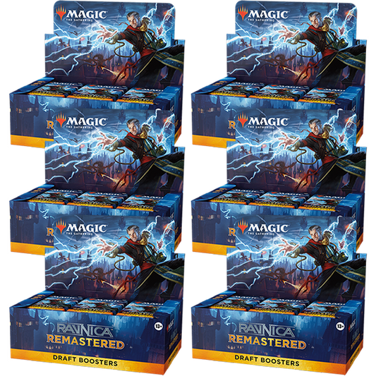 Magic the Gathering: Ravnica Remastered: Draft Booster Case - 6 Boxes